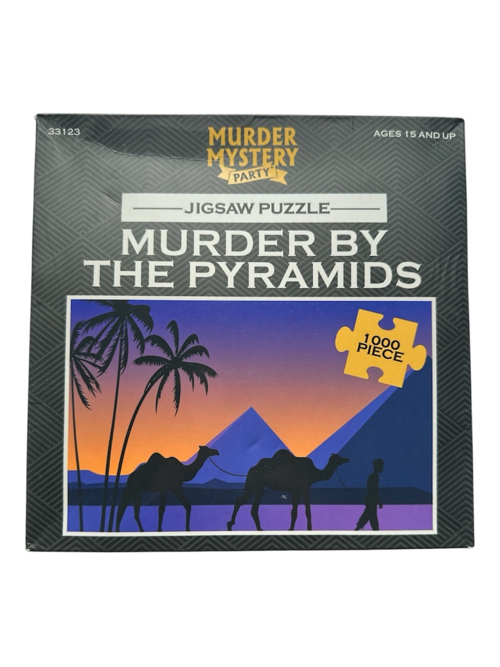Murder Mystery Party Murder by the Pyramids 1000 Piece Jigsaw Puzzle